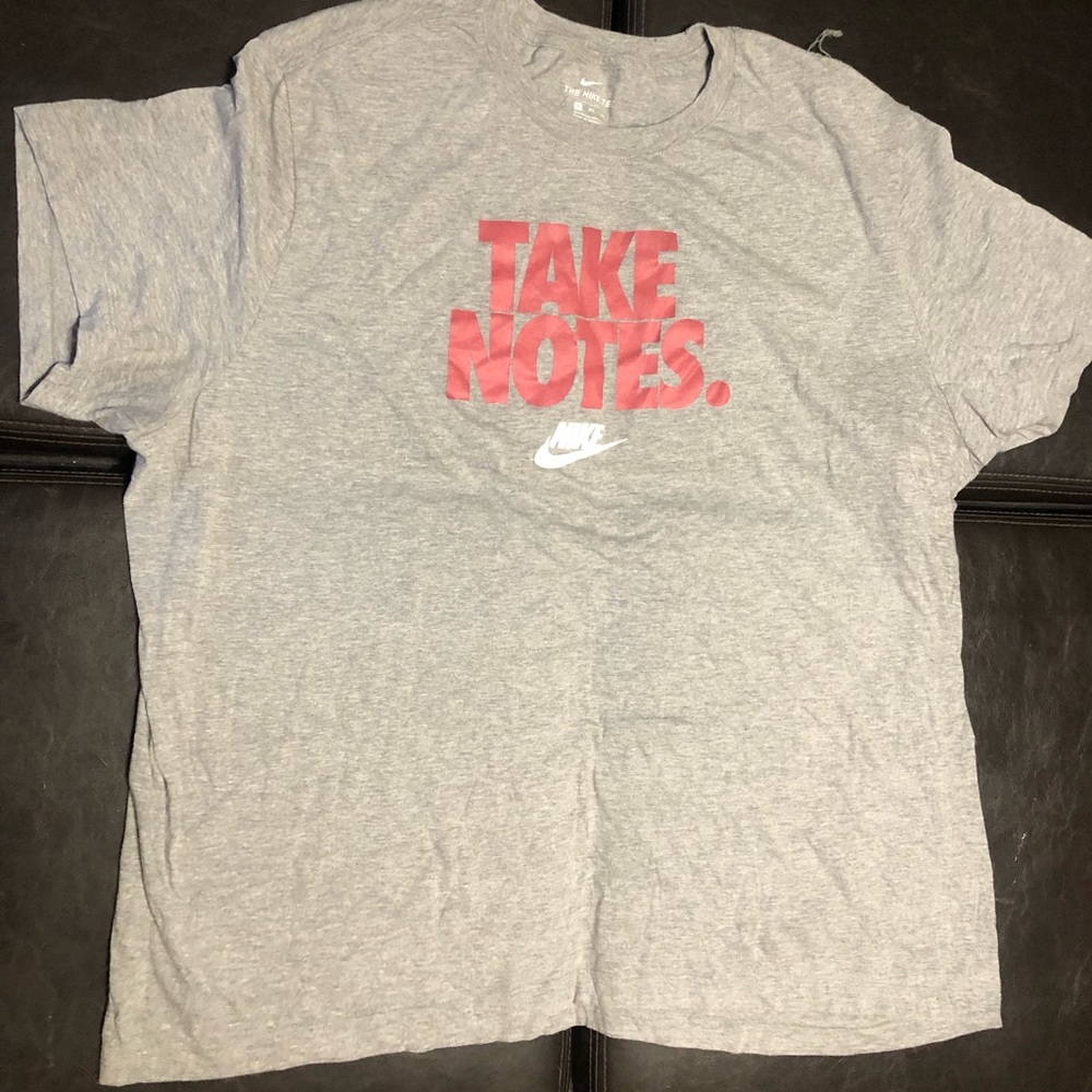 Worn  Nike tee